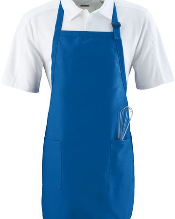 Augusta Adult Unisex Full Length Apron With Pockets - 22"W x 30"H
